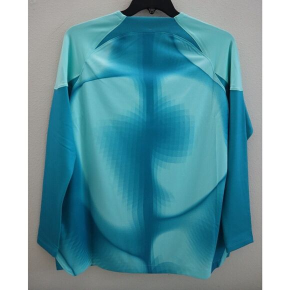 Nike DH8226-354 Women's Sz XL Turquoise Gardien IV L/S Goalkeeper Jersey - Picture 2 of 9